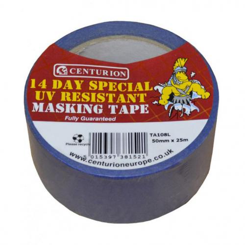 50mm x 25m - UV Resistant Blue Masking Tape