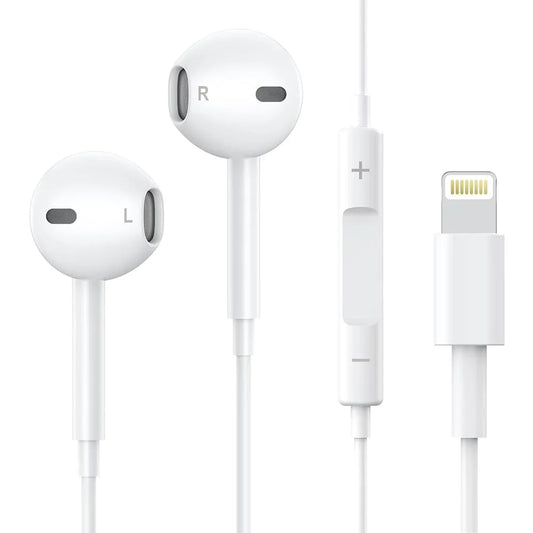 Konnect E1 EHPI Earphones with Built in Mic iPhone Lightning Connector - Cloud Nine Stores