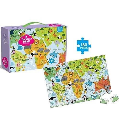 Children's 180 Piece Countries Puzzle - Cloud Nine Stores