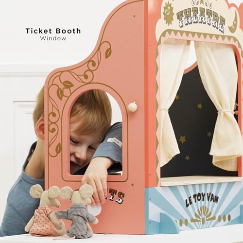 Le Toy Van - Tabletop Puppet Wooden Theatre - Cloud Nine Stores