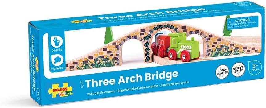 Three Arch Bridge - Bigjigs - Cloud Nine Stores