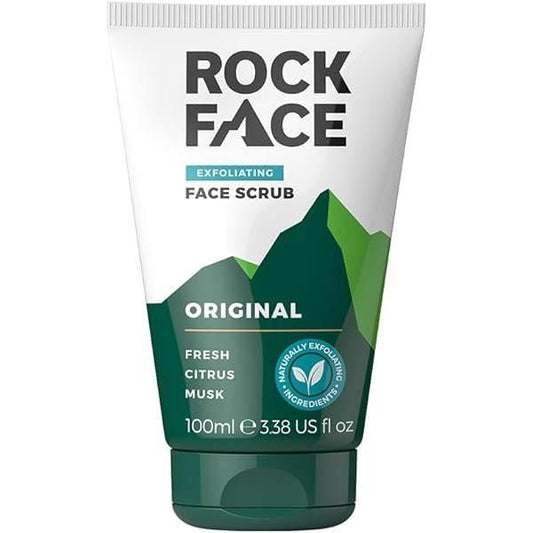 Rockface Exfoliating Face Scrub for Men 100ml - Cloud Nine Stores