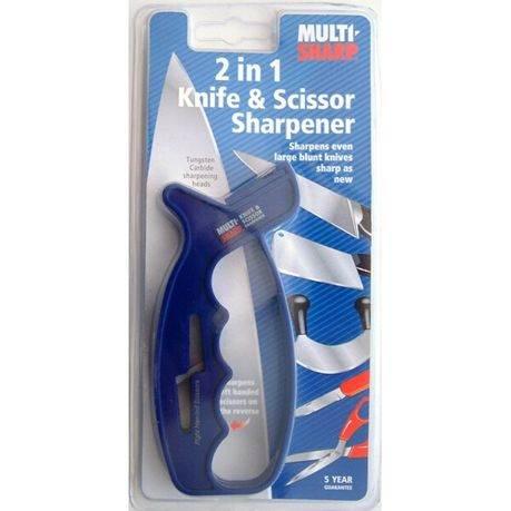 Multi-Sharp® MS1901E 2-In-1 Knife & Scissor Sharpener - Cloud Nine Stores