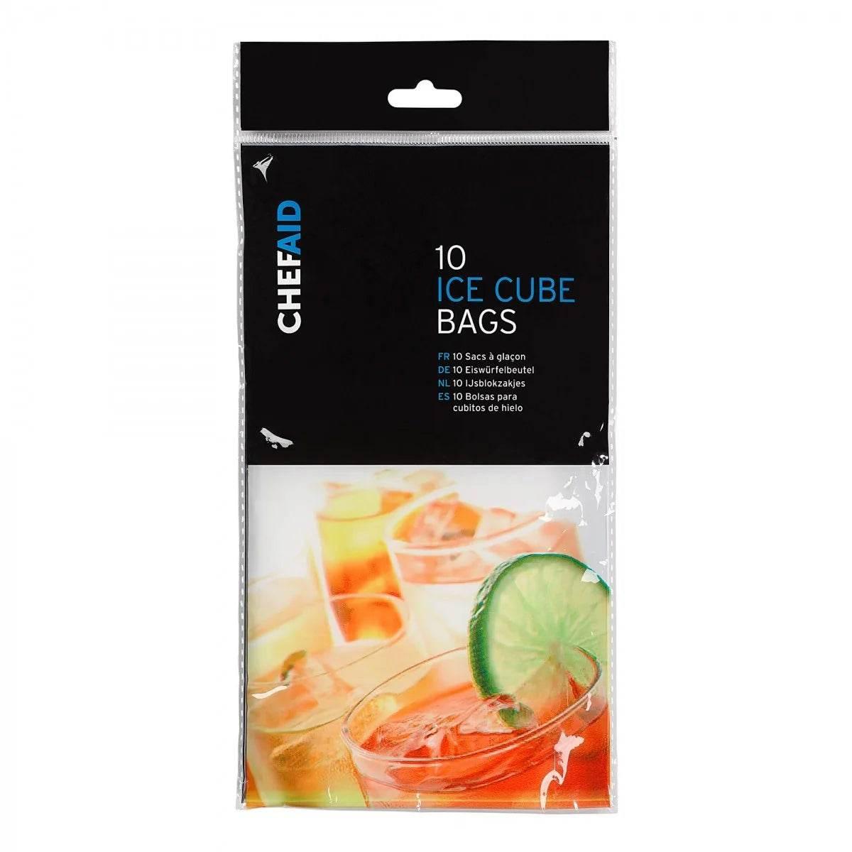 Chef Aid Ice Cube Bags, Holds 10 ice cubes, Transparent - Cloud Nine Stores