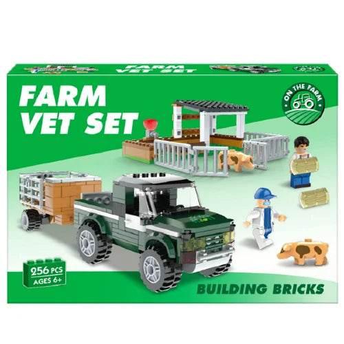 Farm Vet Set Building Bricks - Cloud Nine Stores