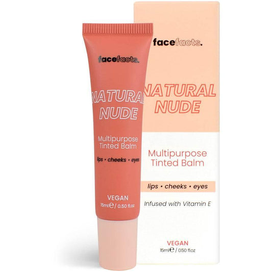 Face Facts Multi-Purpose Sheer Balm - Natural Nude (15ml) - Cloud Nine Stores