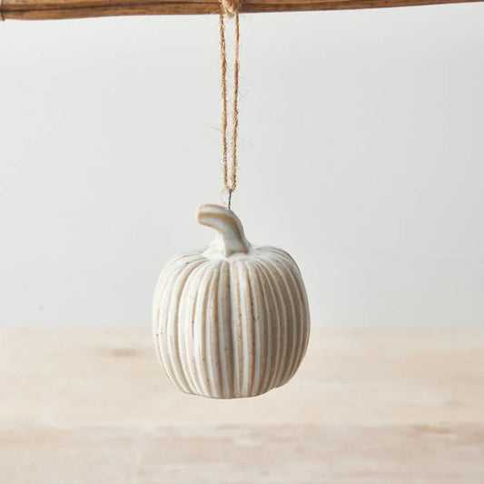Natural Ceramic Pumpkin, 6.5cm - Cloud Nine Stores