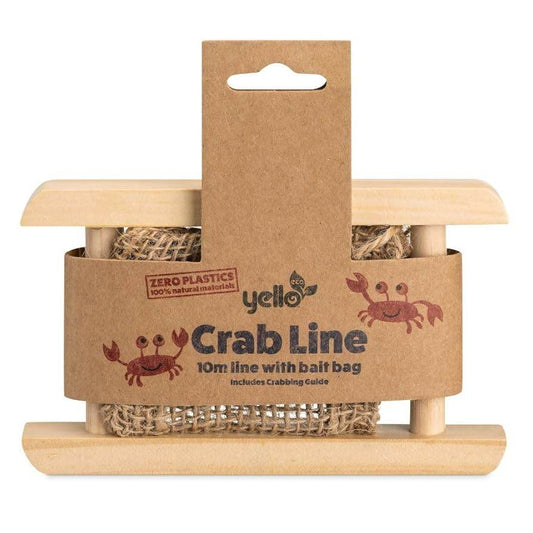 YELLO CRAB LINE 10M LINE WITH BAIT BAG - Cloud Nine Stores