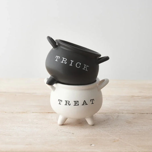 11cm Trick/ Treat Cauldrons - Cloud Nine Stores