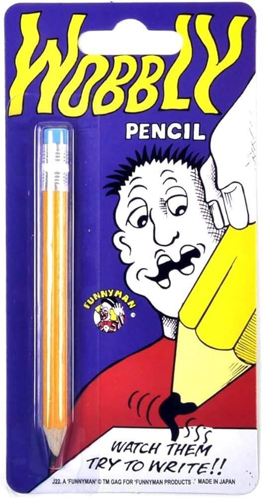 Wobbly Pencil - Cloud Nine Stores