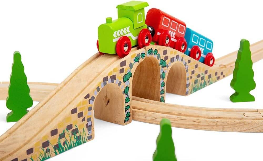 Three Arch Bridge - Bigjigs - Cloud Nine Stores