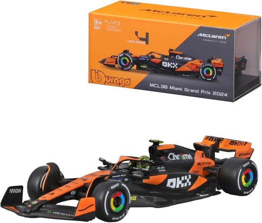 F1 McLaren MCL38 2024 with Helmet Norris - Cloud Nine Stores