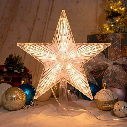 LED Light-up Tree Top Star - Cloud Nine Stores