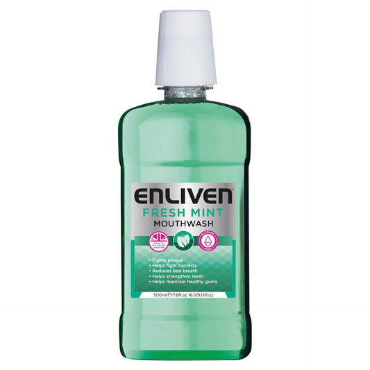 Enliven Fresh Mint Mouthwash
