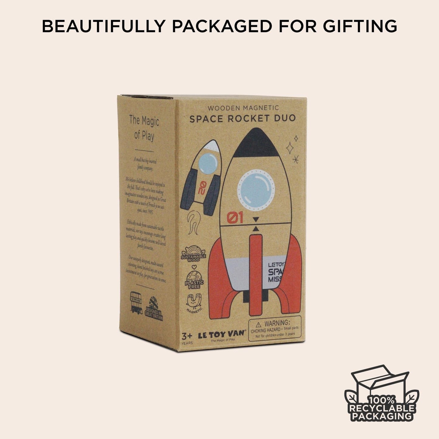Le Toy Van Space Rocket Duo - Cloud Nine Stores