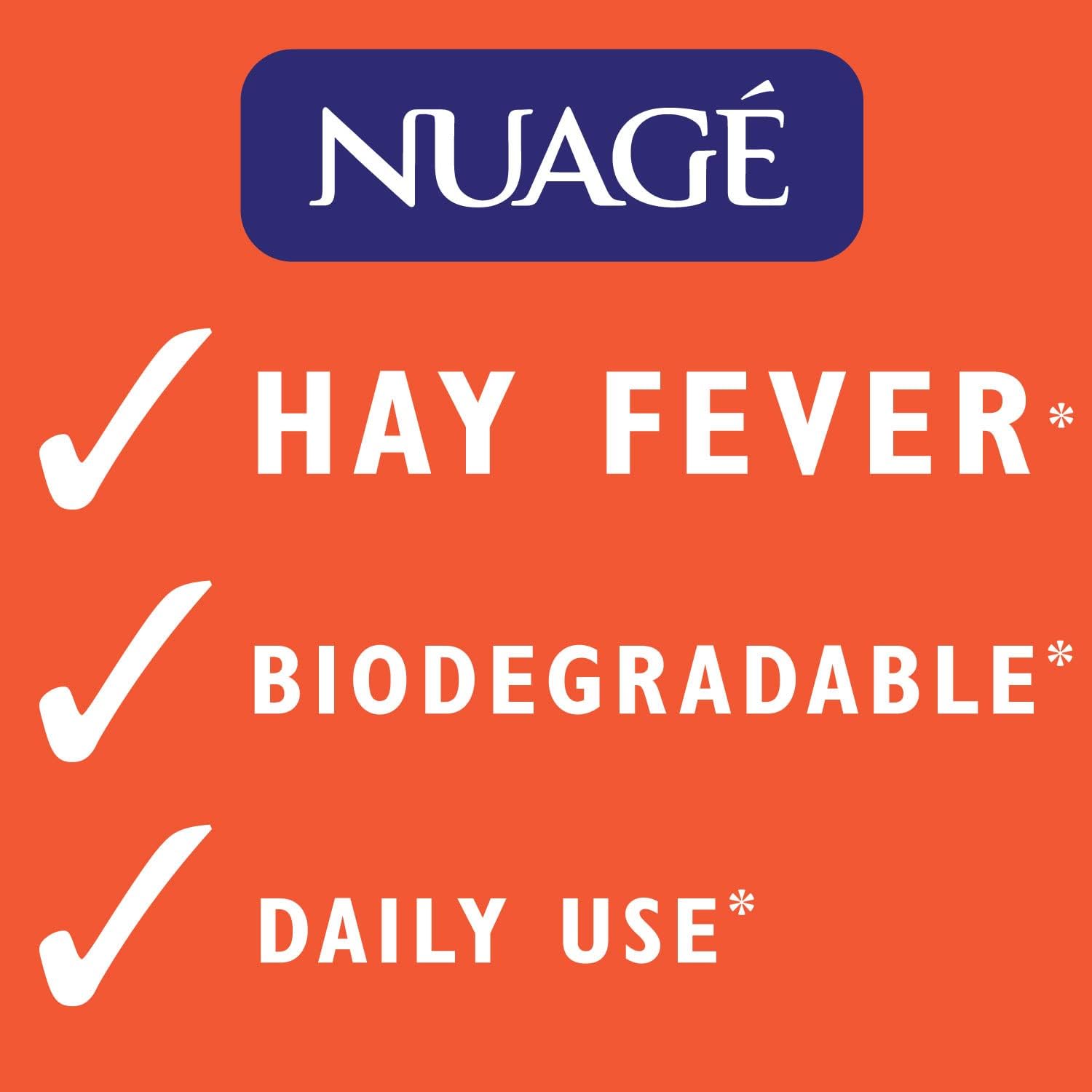 NUAGE HAYFEVER RELIEF WIPES 30PK