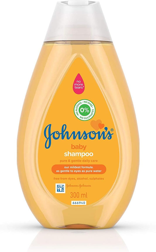 JOHNSONS BABY 300ML SHAMPOO REGULAR NEW PACK