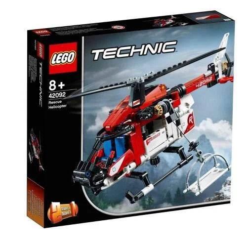 LEGO® Technic Rescue Helicopter 2 in 1 Building Set 42092 BARCODE/STOCK - Cloud Nine Stores