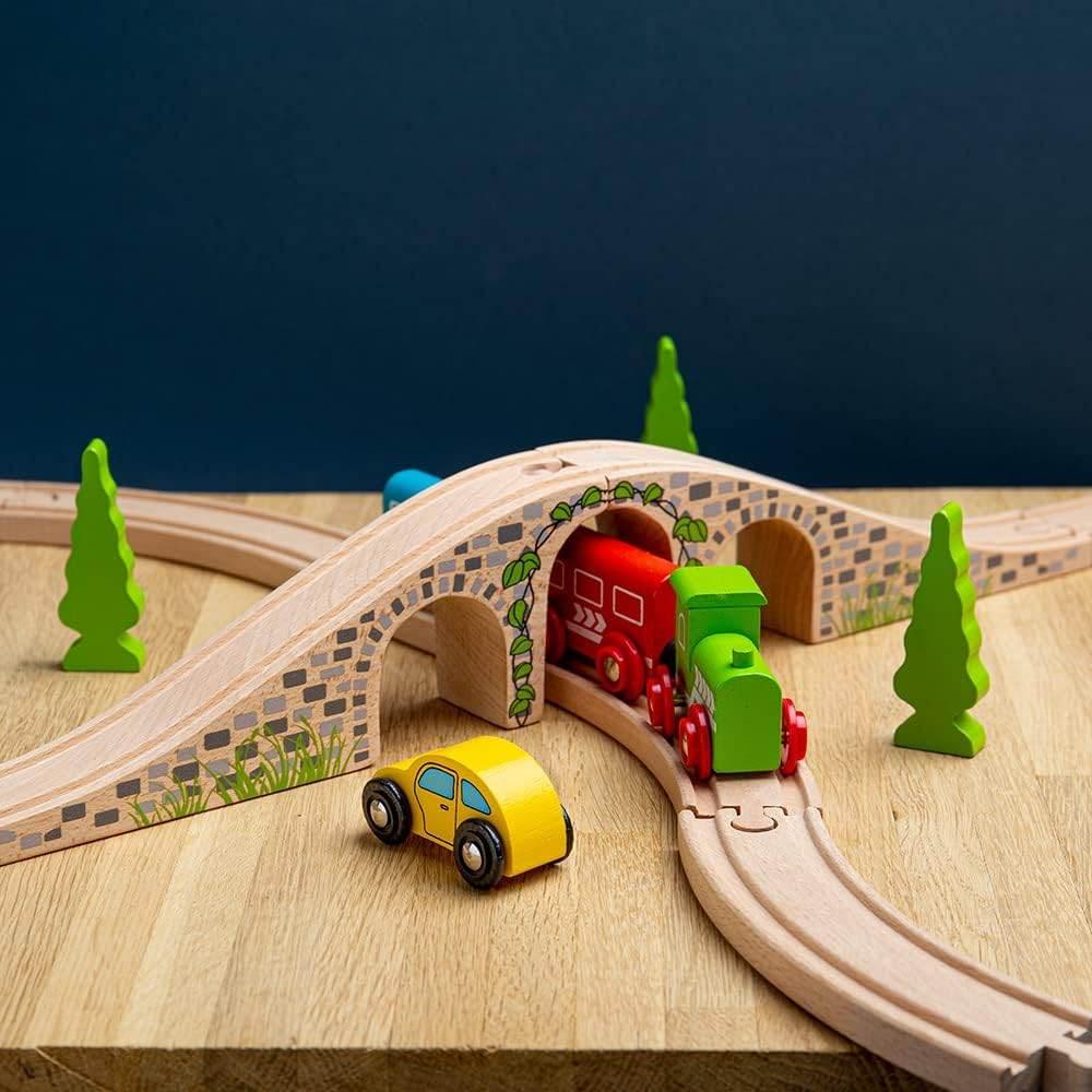 Three Arch Bridge - Bigjigs - Cloud Nine Stores