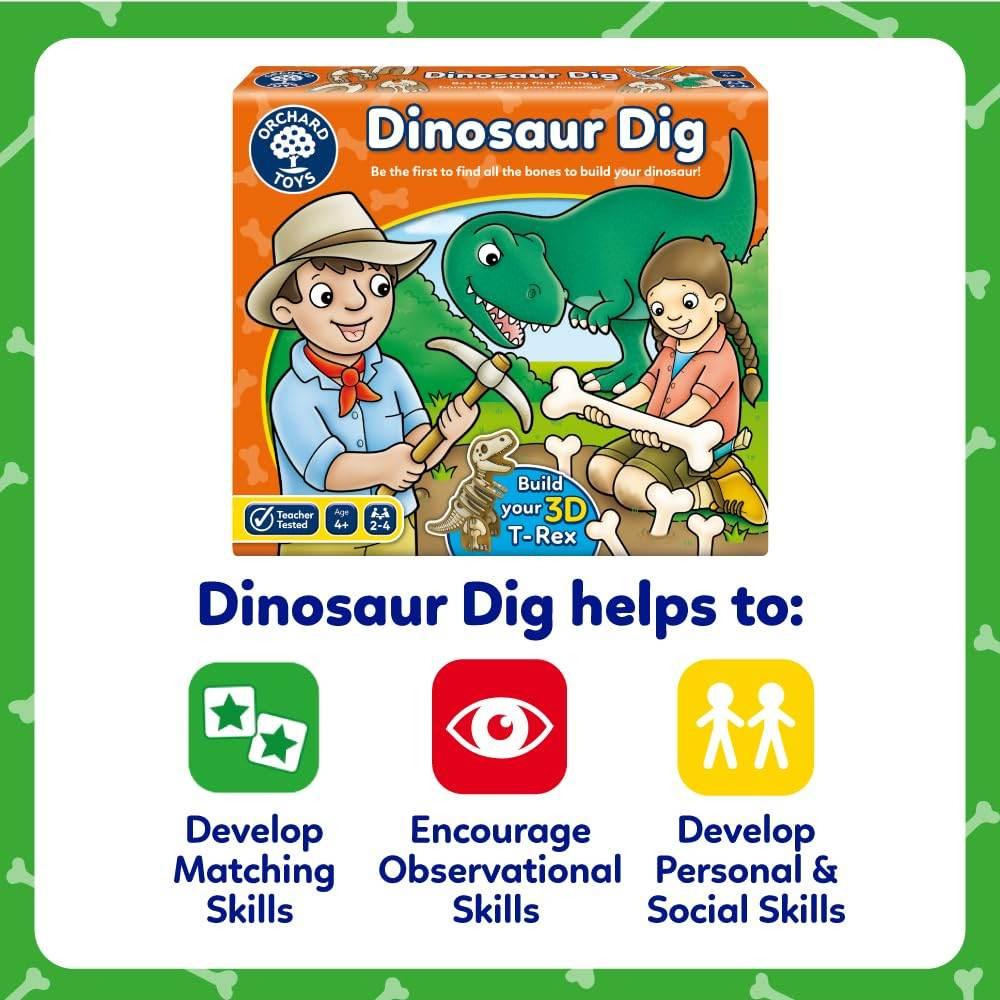 Orchard Toys Dinosaur Dig Game - Cloud Nine Stores