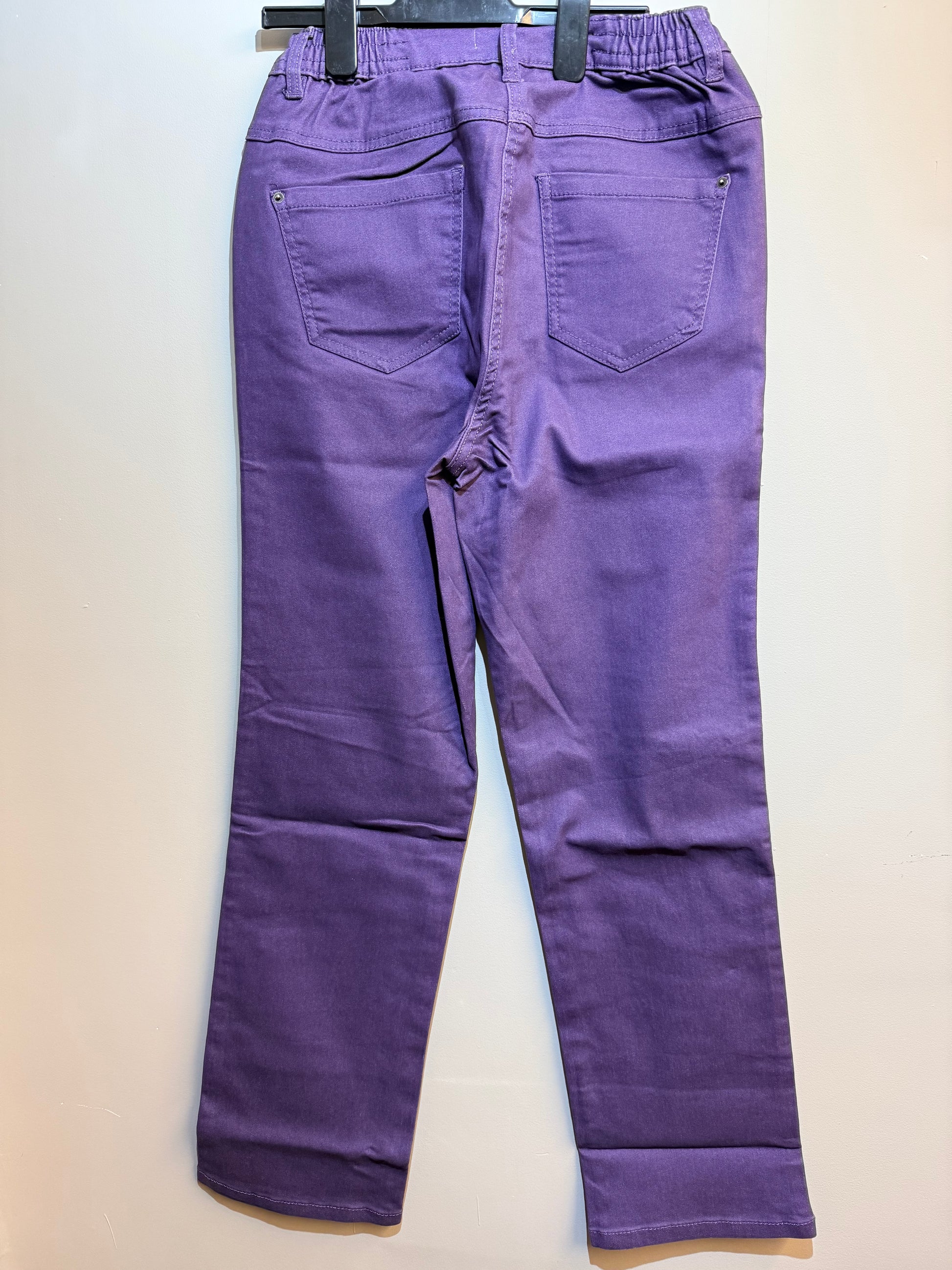 Ladies Country Rose Purple Jeans