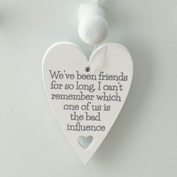 Hanging Friendship Signs, Portland Living 7cm - Cloud Nine Stores