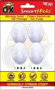 Removable Hook Round 4 Pack - Cloud Nine Stores