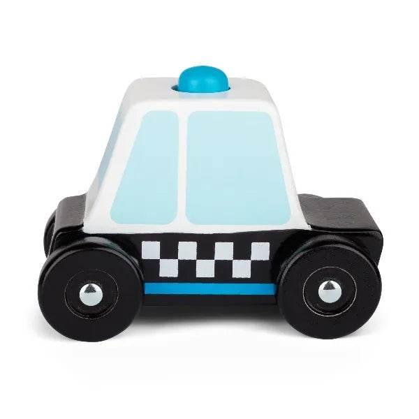 Wooden Sound and Play Police Car - Cloud Nine Stores