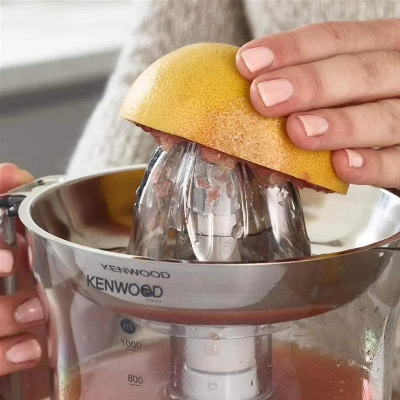 Kenwood Citrus Fruit Juicer Juice Press Extractor 1 Litre 40W - White - Cloud Nine Stores