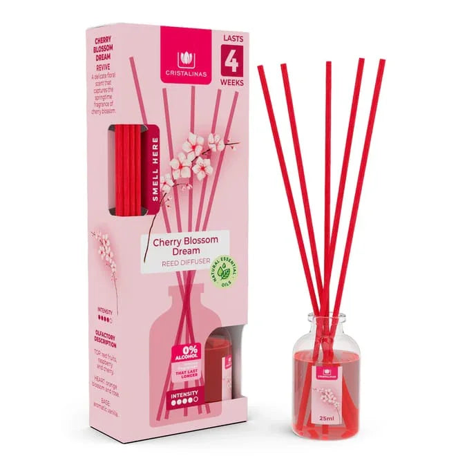 CRISTALINAS 25ML REED DIFFUSER ASSORTED