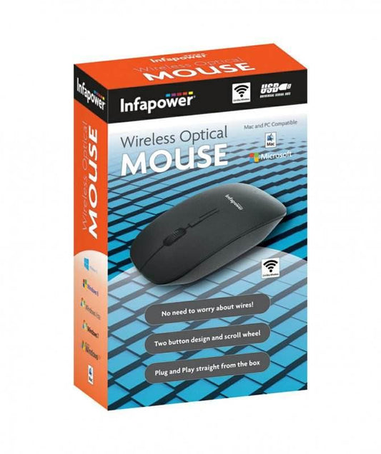 Infapower Wireless Optical Mouse - Cloud Nine Stores