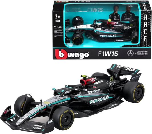 F1 2024-#44 Lewis Hamilton- Mercedes-AMG F1 W15 E Performance- 1/43 - Cloud Nine Stores