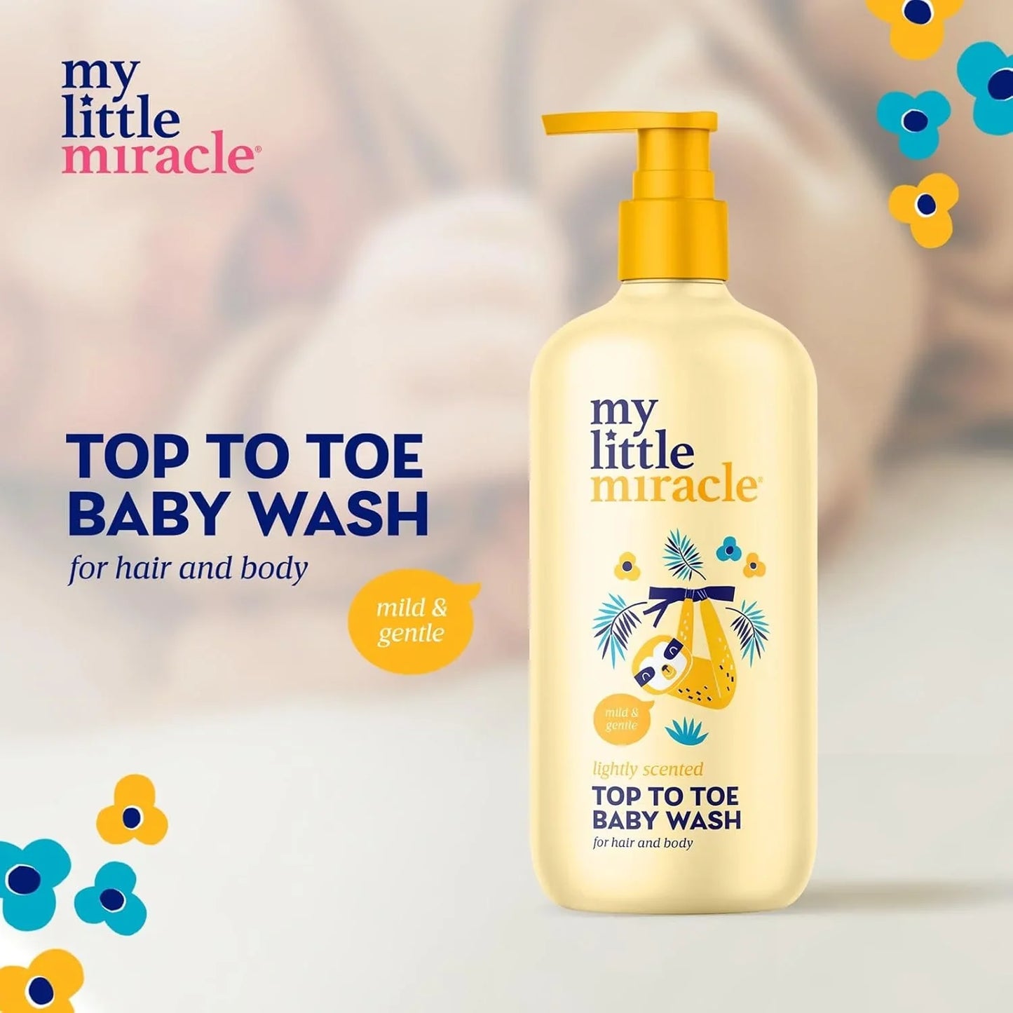 My Little Miracle Top To Toe Baby Hair and Body Wash