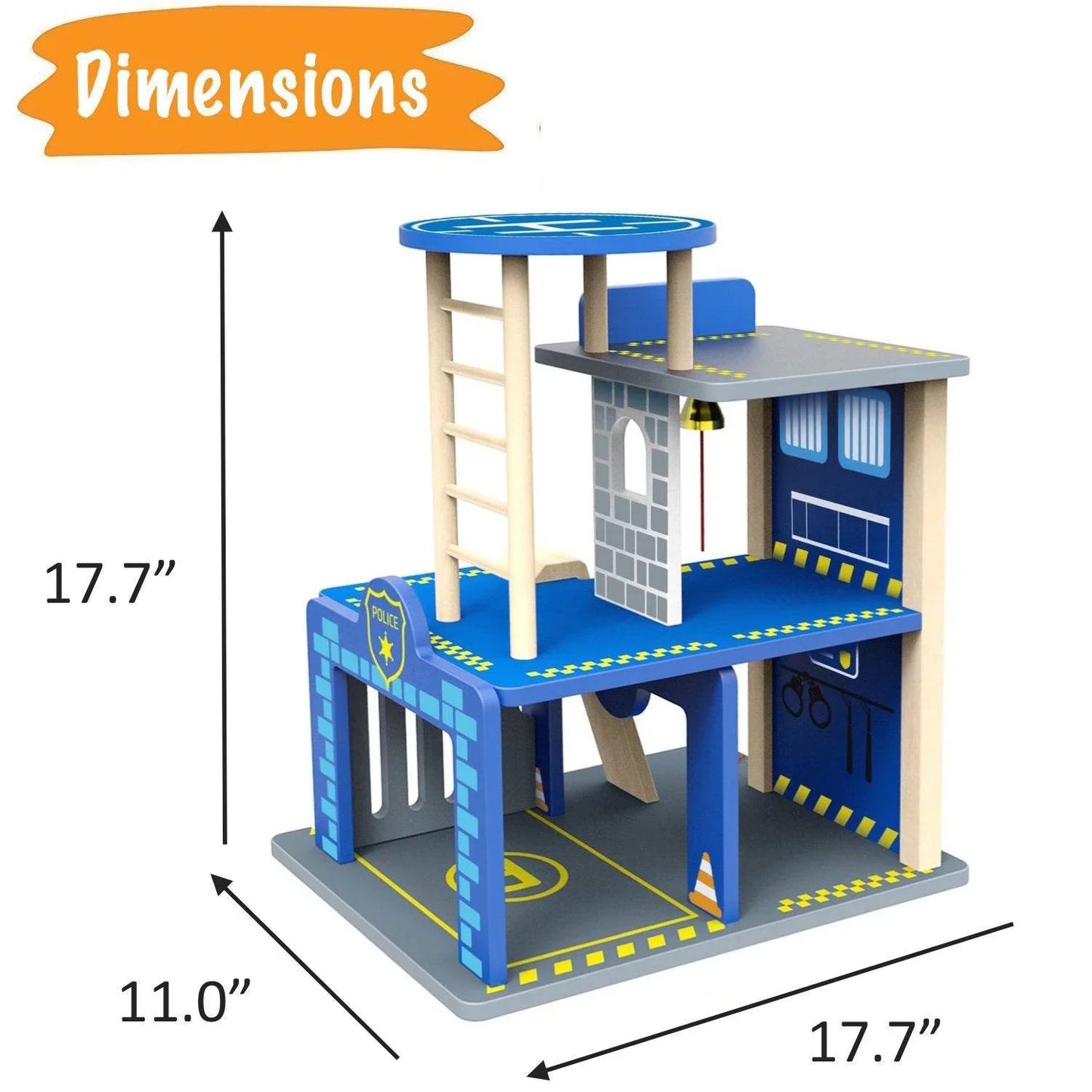 Police Station Tooky Toys - Cloud Nine Stores