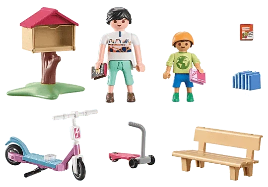 Playmobil 71511 myLife: Book Exchange for Bookworms - Cloud Nine Stores