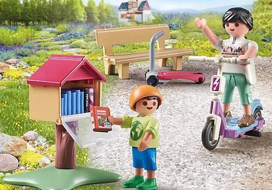 Playmobil 71511 myLife: Book Exchange for Bookworms - Cloud Nine Stores