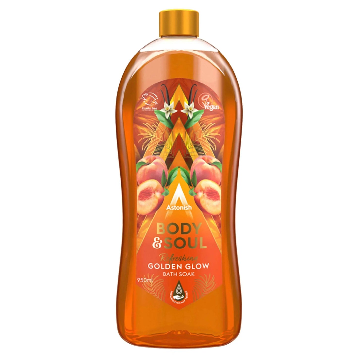 Astonish Body & Soul Golden Glow Refreshing Bath Soak, 950ml - Cloud Nine Stores