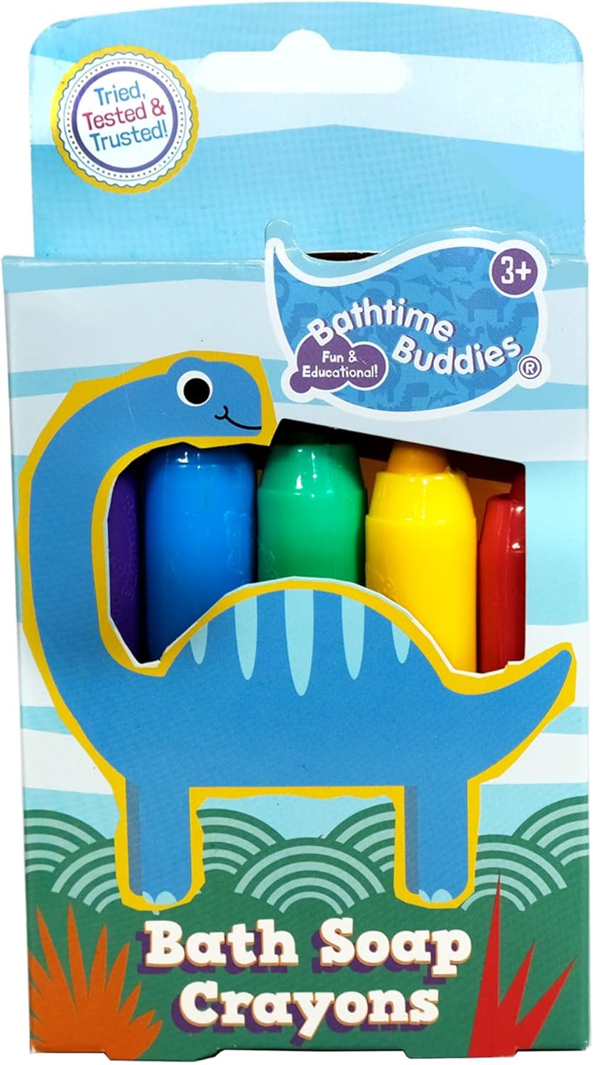 2 X BATHTIME BUDDIES SOAP CRAYONS 5 PACK - FREE DELIVERY Cloud Nine Stores