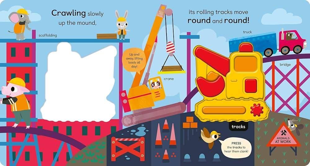 Noisy Digger - I Can Learn (Board book) - Cloud Nine Stores