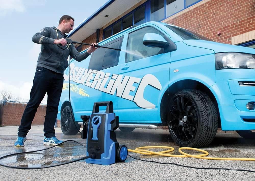 Silverline 834832 1400W Pressure Washer 105bar - Cloud Nine Stores
