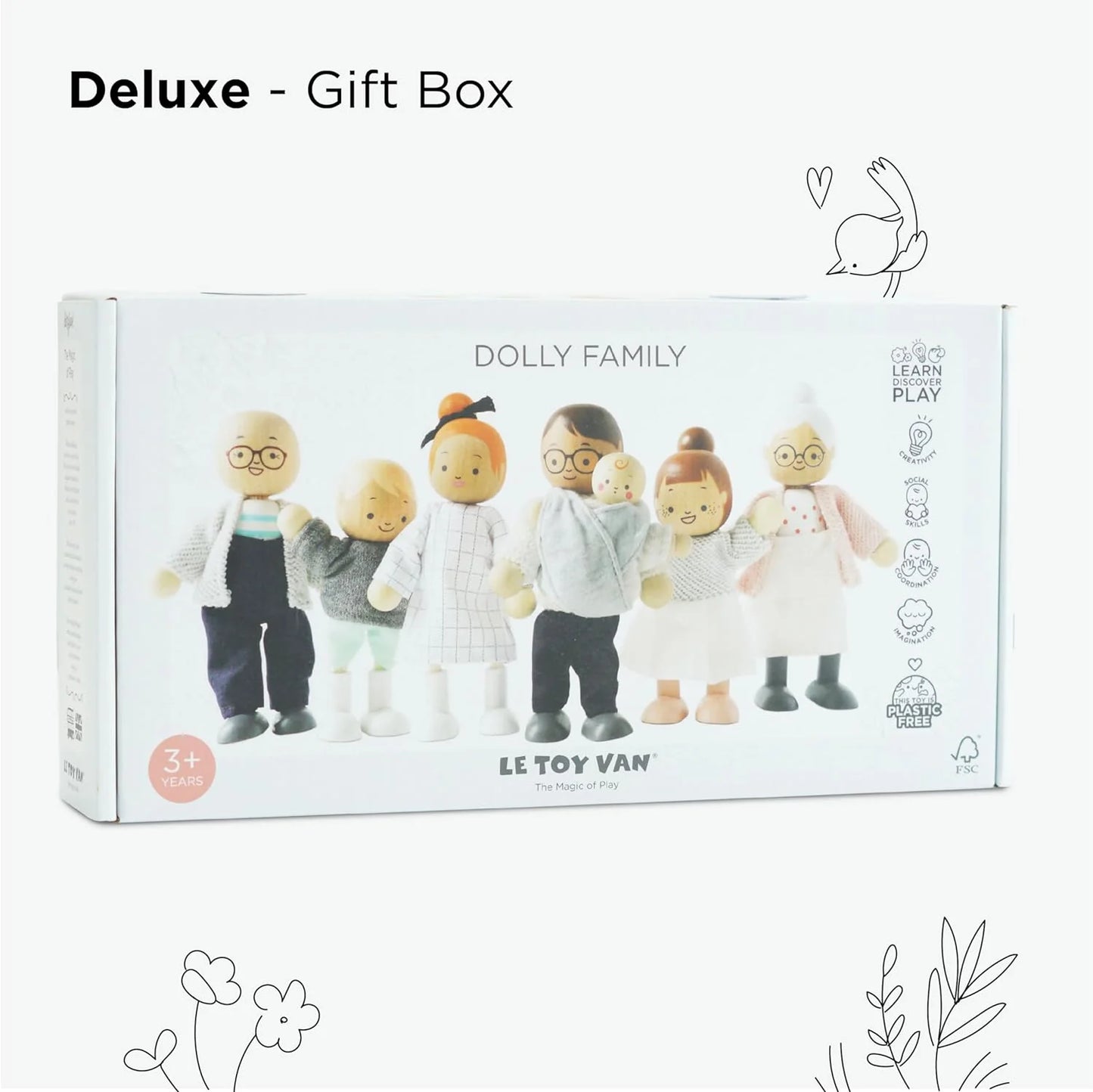 Le Toy Van - Dolls House Family 7 Piece - Cloud Nine Stores