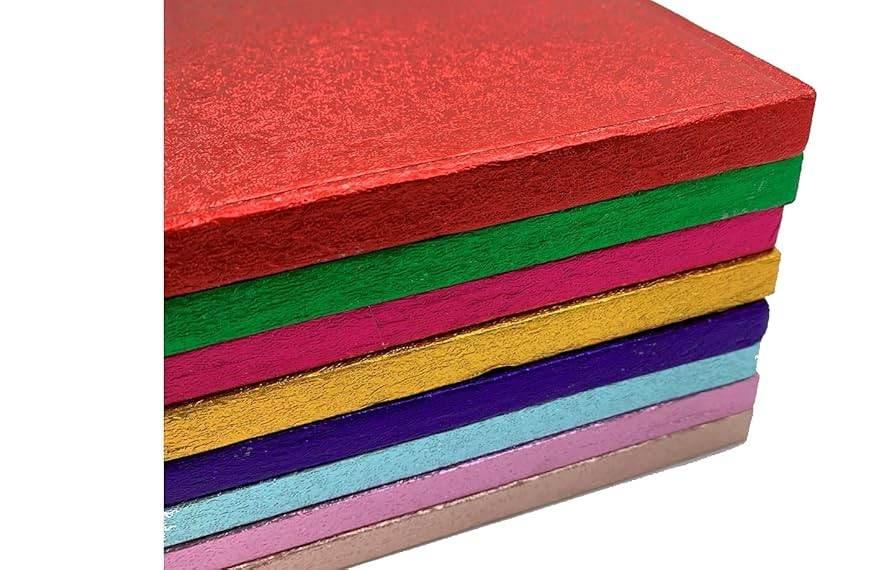 14'' Single Colourful Cake Board Square Thick Drum 12mm - Cloud Nine Stores