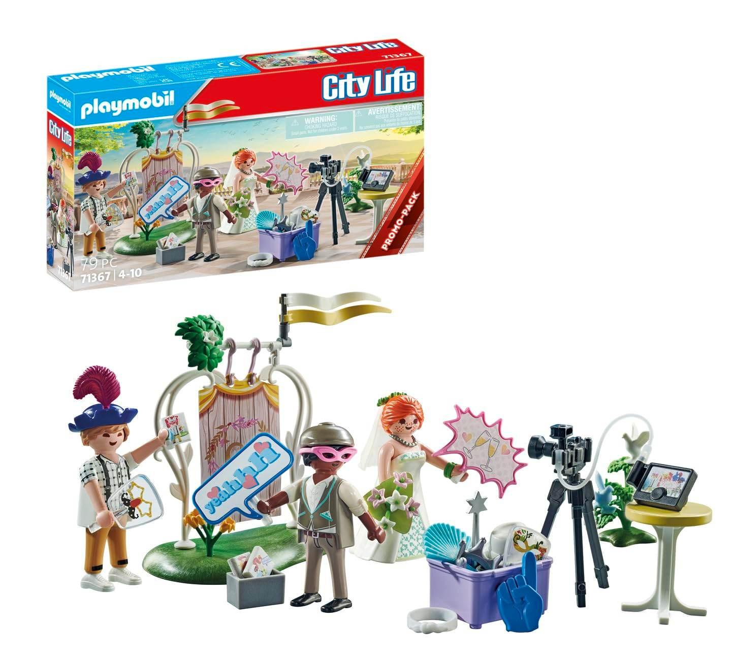 PLAYMOBIL City Life PROMO Wedding couple with camera - 71367 - Cloud Nine Stores