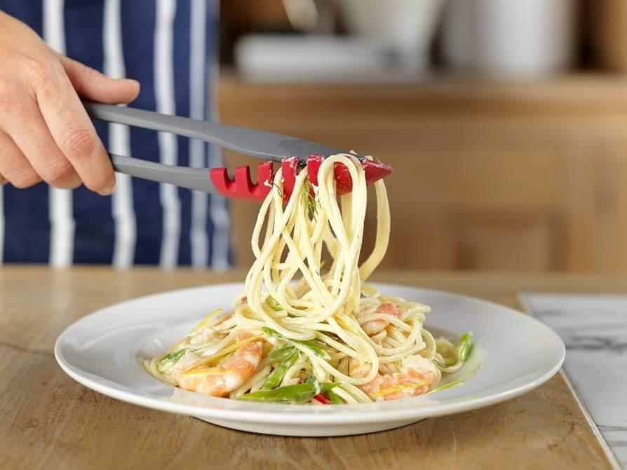 Zyliss Pasta Tongs Silicone Tipped - Cloud Nine Stores