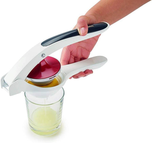 Zyliss Easy Squeeze Citrus Press, White, 8.5 x 12 x 36 cm - Cloud Nine Stores