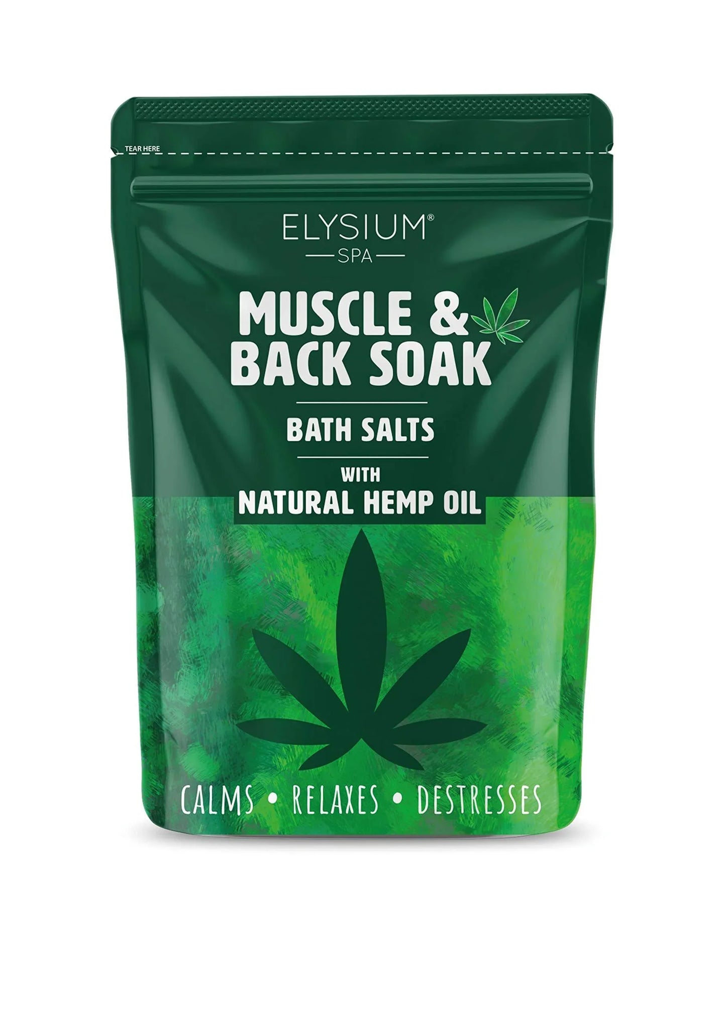 Elysium Spa Muscle & Bath Soak With Hemp Oil - Cloud Nine Stores
