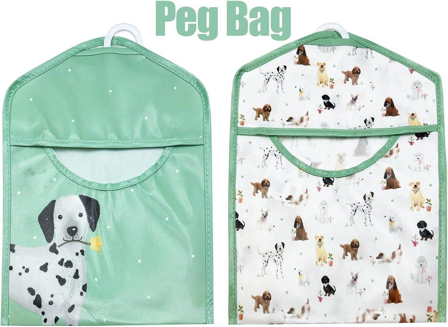 HANGING PEG BAG DOGS 35CM - Cloud Nine Stores