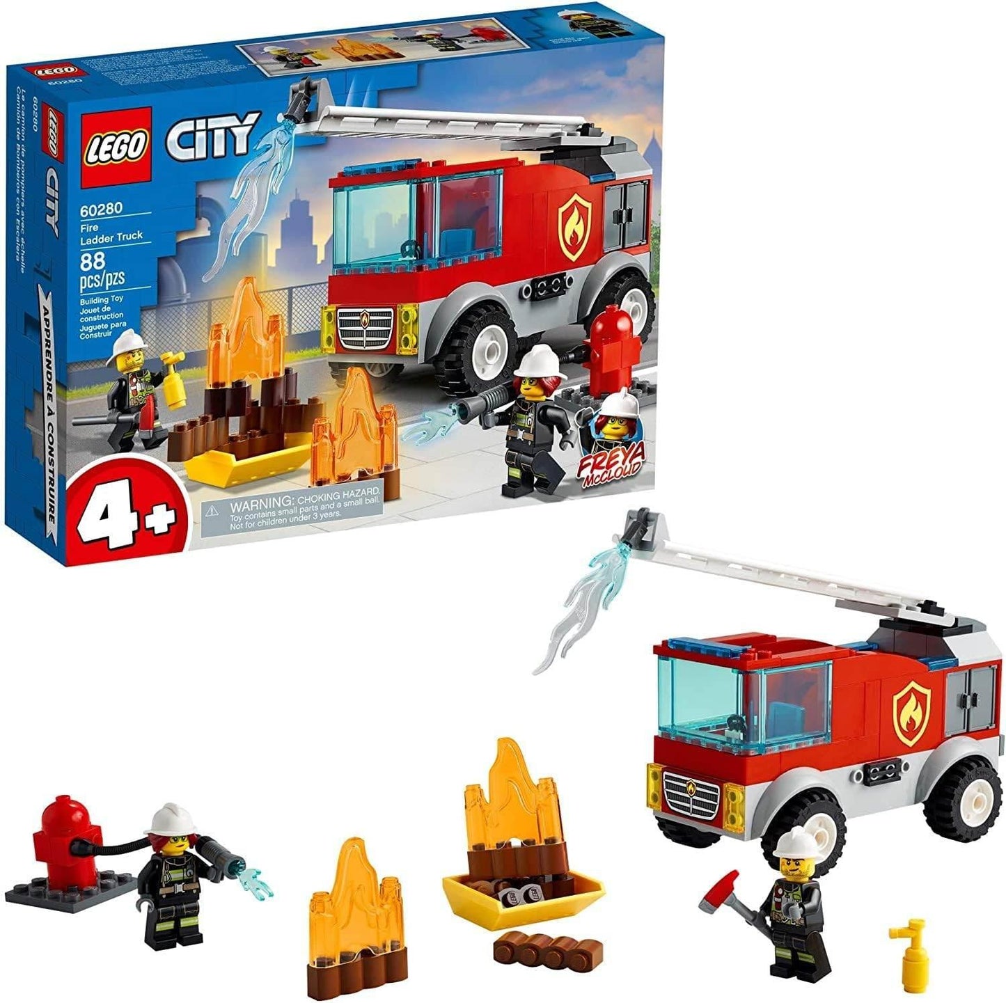 LEGO City Fire Ladder Truck 60280 - Cloud Nine Stores