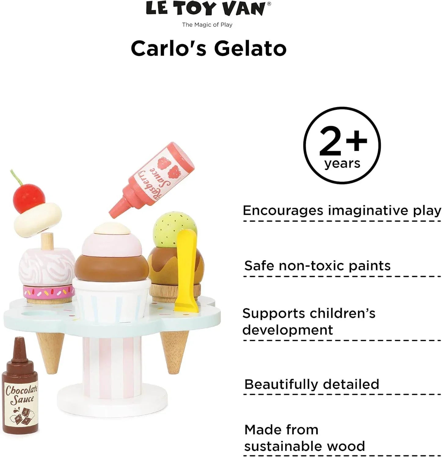 Carlo's Gelato - Le Toy Van - Cloud Nine Stores