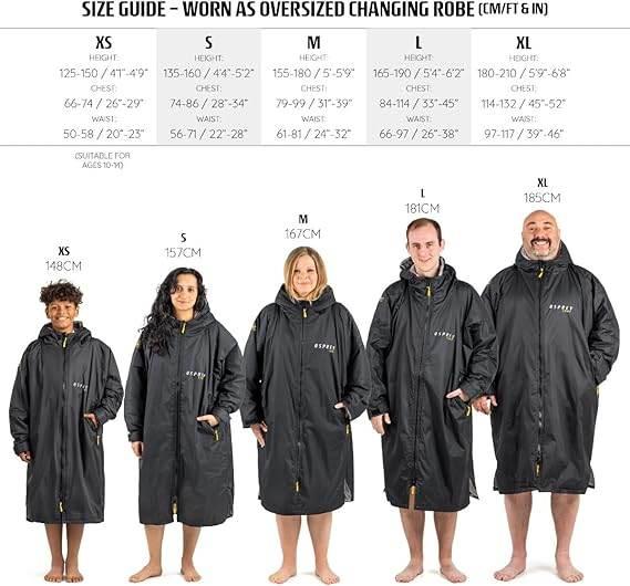 Osprey Changing Robe - Black - Cloud Nine Stores